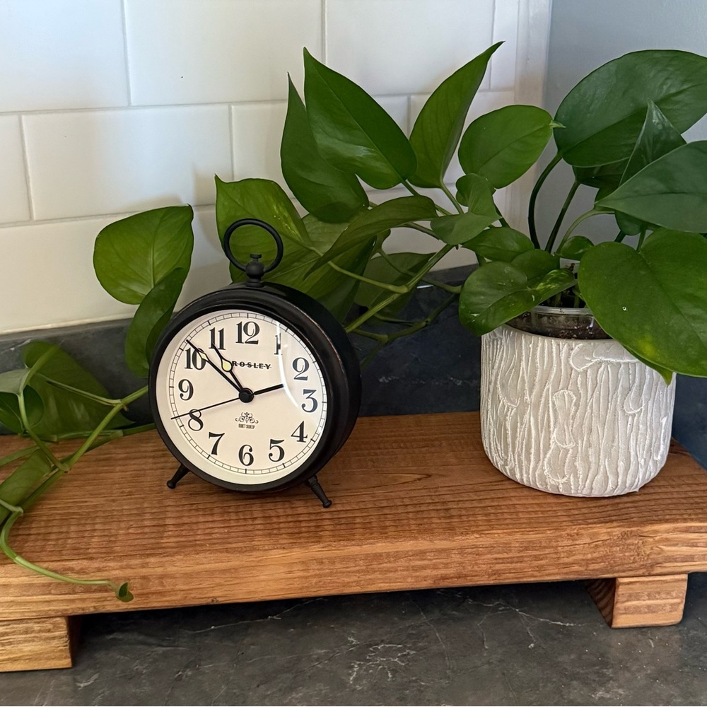 Handmade wood risers